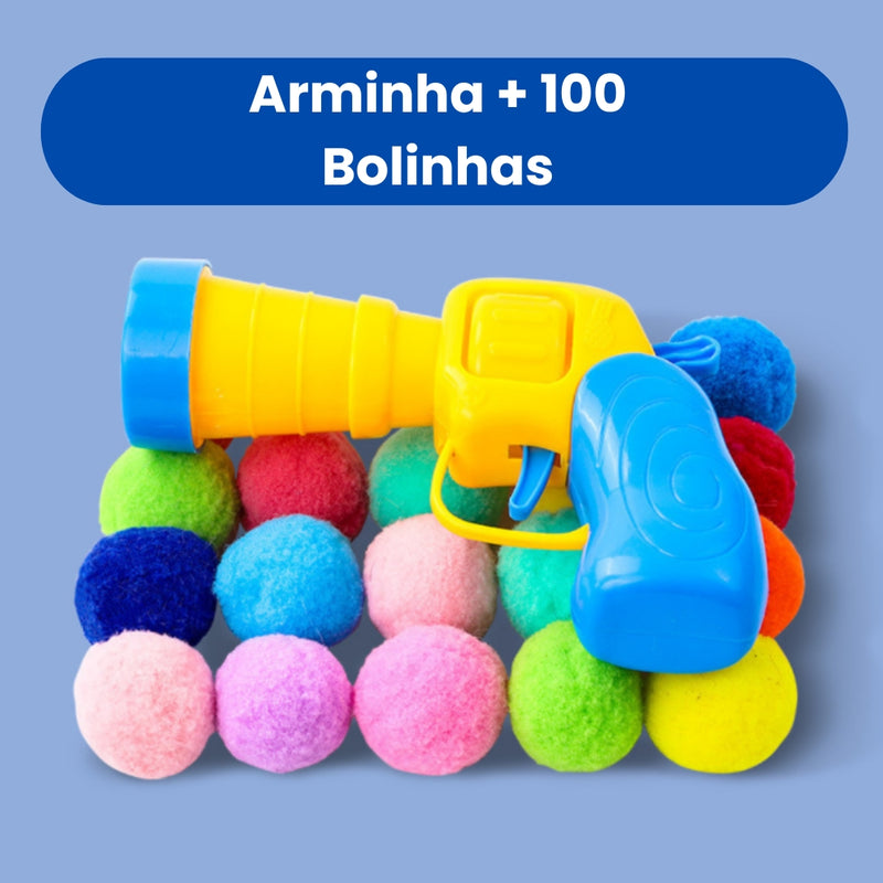 ZooBall Gun | Arminha de Brinquedo Lança Bolinhas